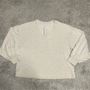 Women’s Travis Mathew Cloud Terry V-Neck Top Size XL